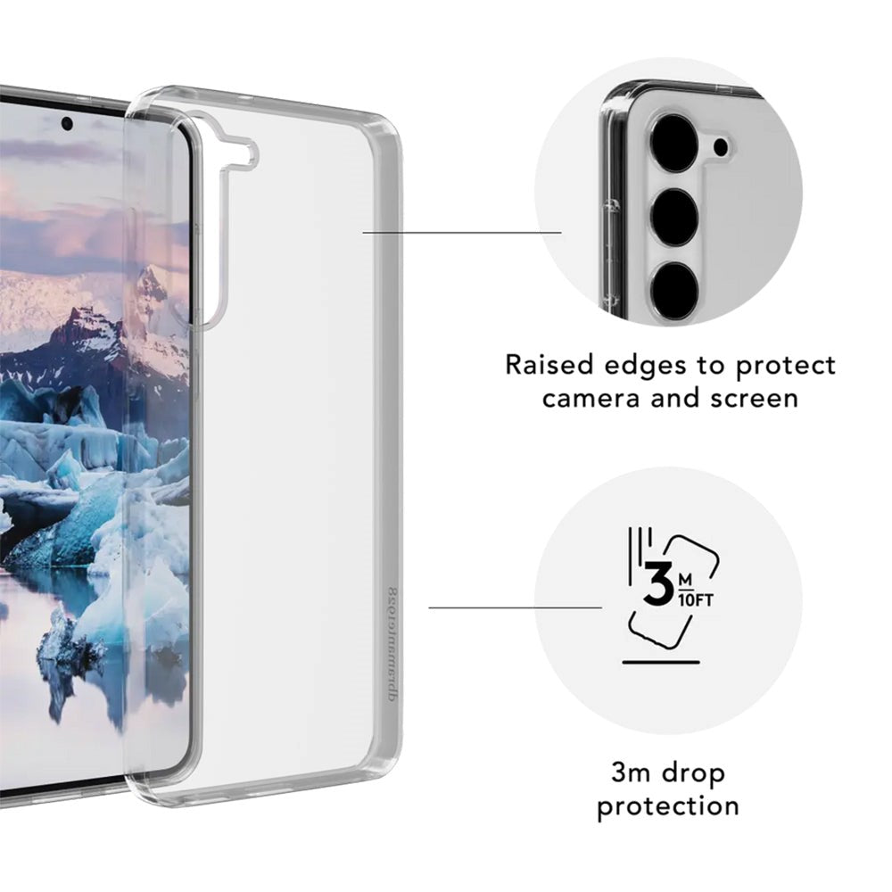 Samsung Galaxy S23 dbramante1928 Iceland Pro-deksel - 100 % resirkulert plast - Gjennomsiktig