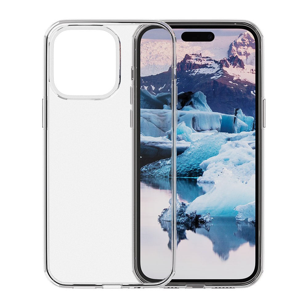 iPhone 15 Pro dbramante1928 Iceland Pro-deksel - 100 % resirkulert plast - Gjennomsiktig