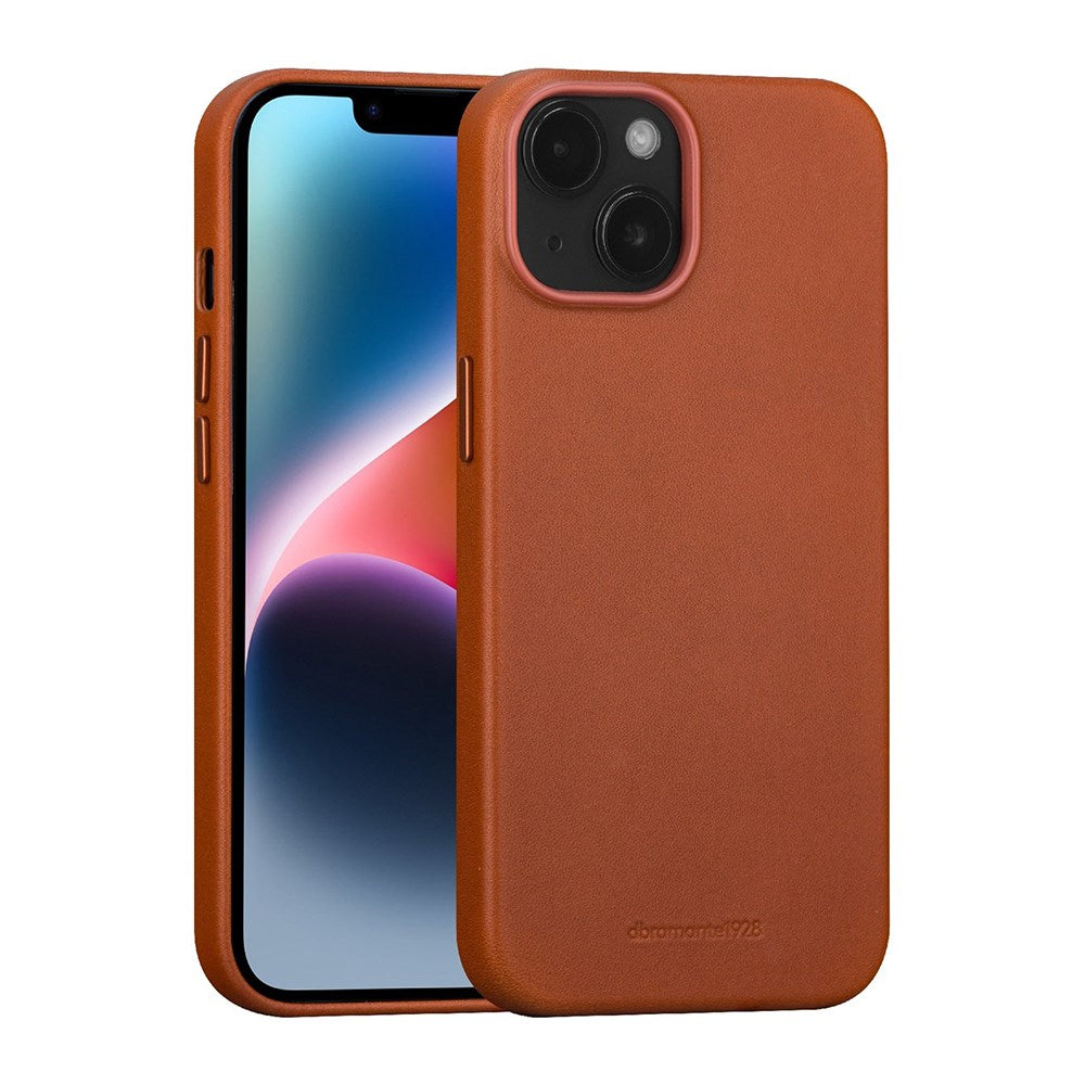 Dbramante1928 iPhone 14 / 13 Roskilde-deksel - 100 % resirkulert plast - MagSafe-kompatibel - Tan