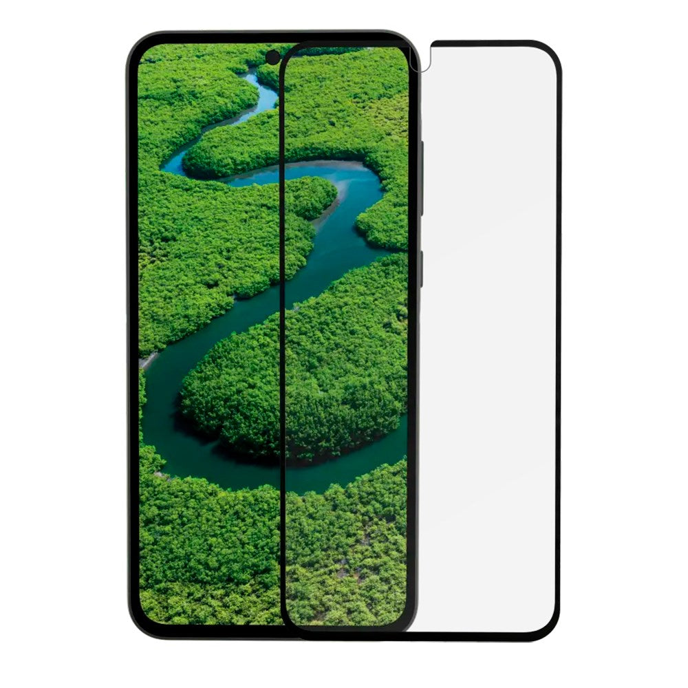 Samsung Galaxy A55 (5G) dbramante1928 Eco-Shield skjermbeskytter m. Installasjonsramme - Black Edge