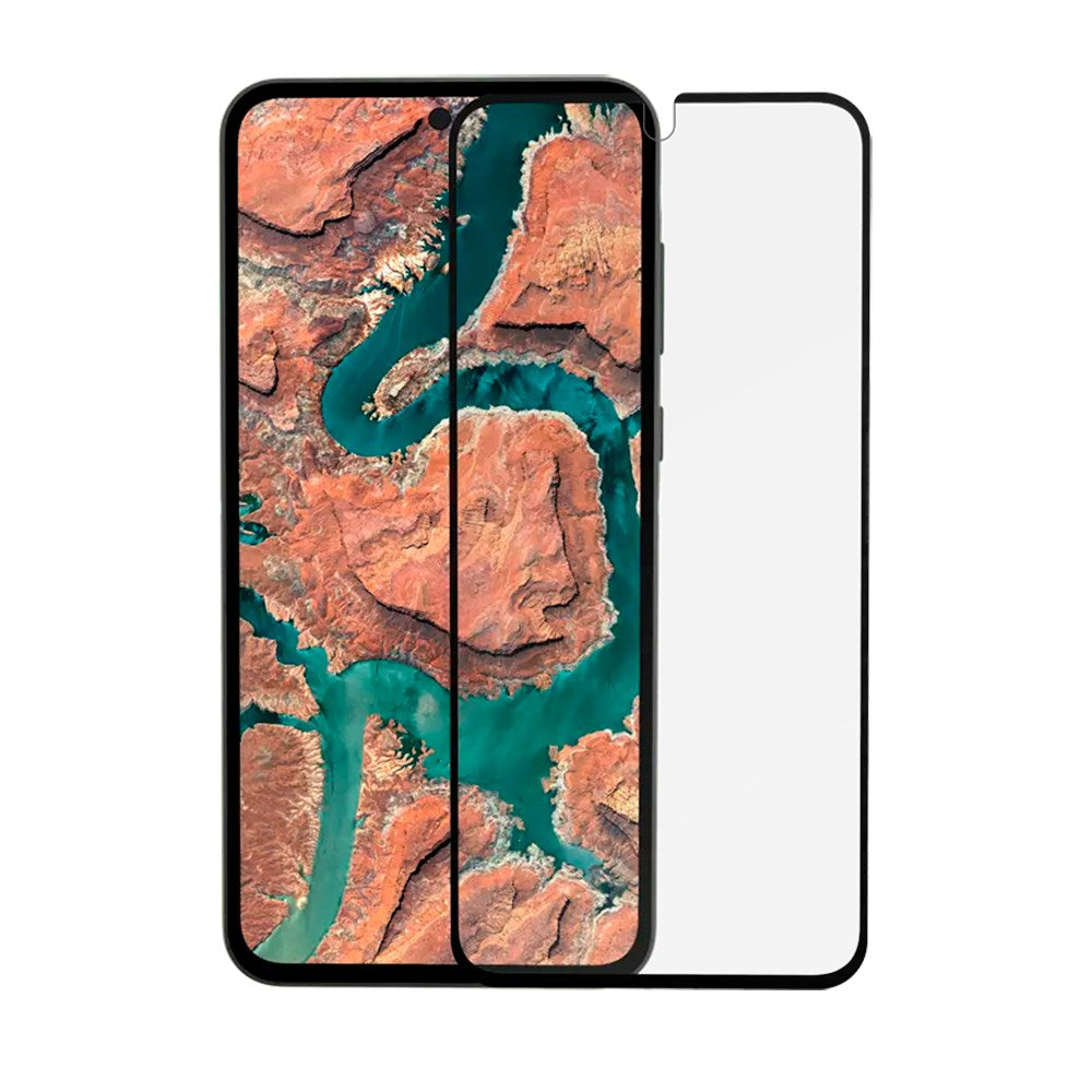 Samsung Galaxy A55 (5G) dbramante1928 Eco-Shield skjermbeskytter m. Installasjonsramme - Black Edge