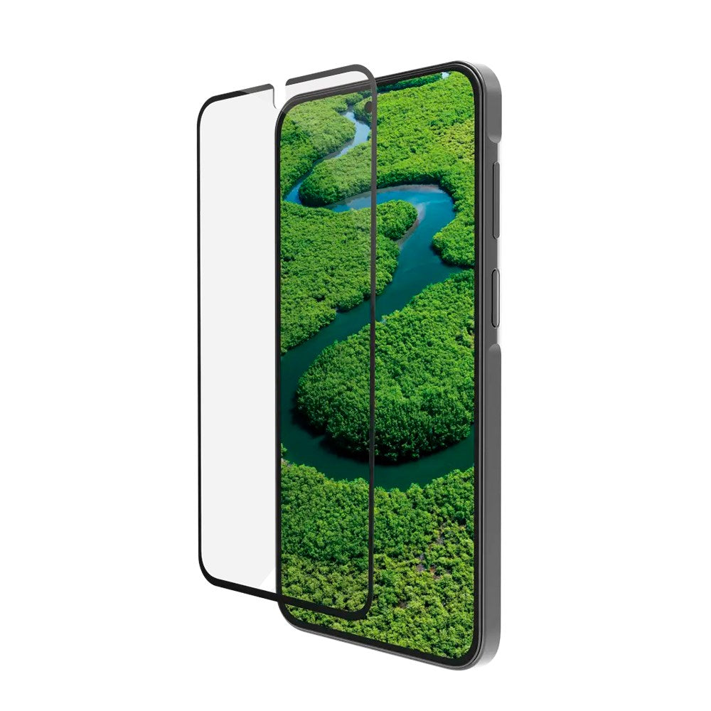 Samsung Galaxy A55 (5G) dbramante1928 Eco-Shield skjermbeskytter m. Installasjonsramme - Black Edge