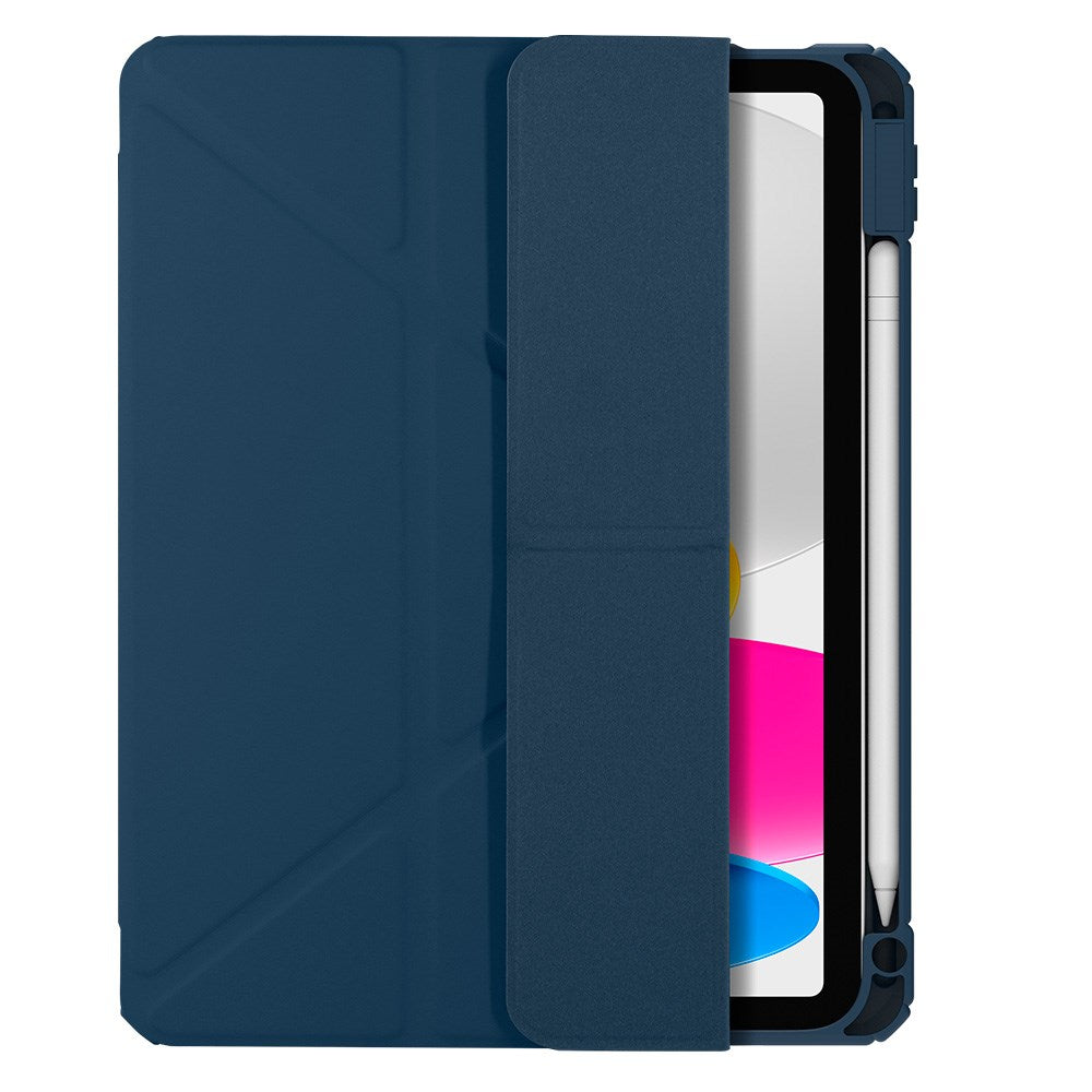 iPad 11" (2025) / iPad 10.9" (2024/2022) dbramante1928 London Miljøvenligt Hybrid Flip Cover - Blå