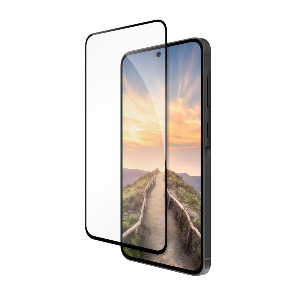 dbramante1928 Samsung Galaxy A37 Eco-Shield Skærmfilm - Gennemsigtig / Sort Kant