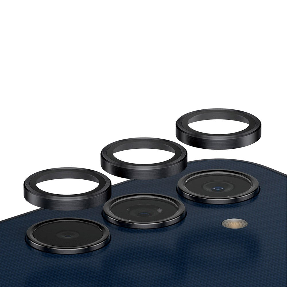 Samsung Galaxy A25 (5G) PanzerGlass bøyler - Kamerabeskyttelse - Gjennomsiktig / Svart