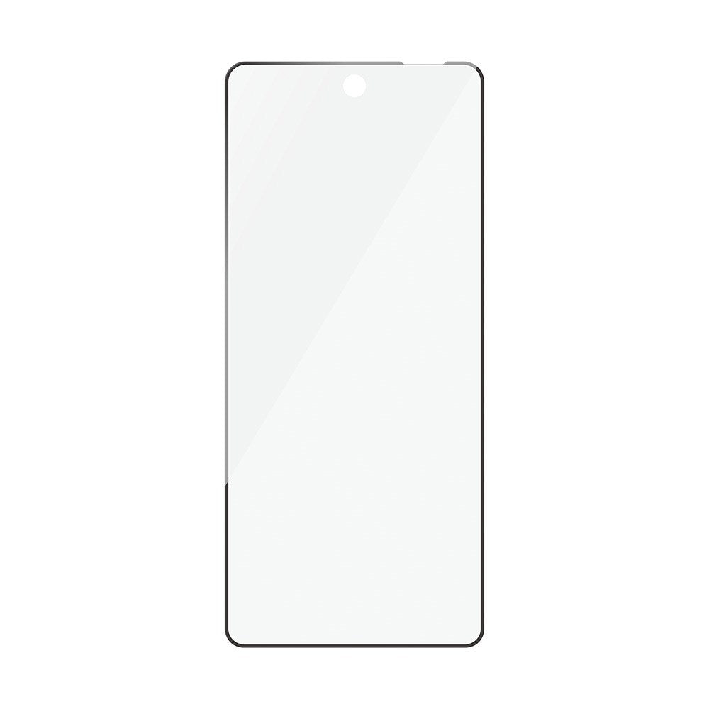 Motorola Moto G04 / G24 / G24 Power Safe By PanzerGlass® Ultra-Wide Fit Screen Protector Glass - Veskevennlig - Gullstyrke - Sort kant