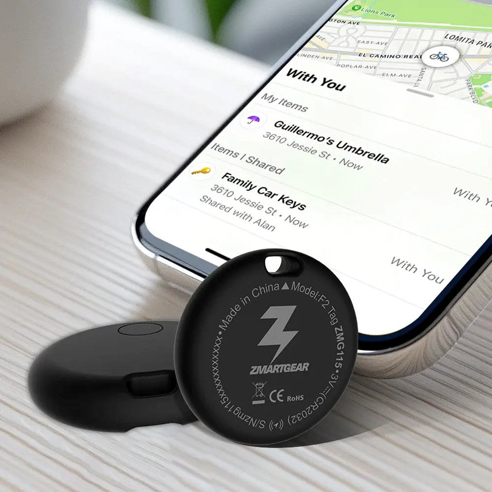 Zmartgear Bluetooth GPS Sporingsenhed - Kompatibel med Apple Find My - Sort
