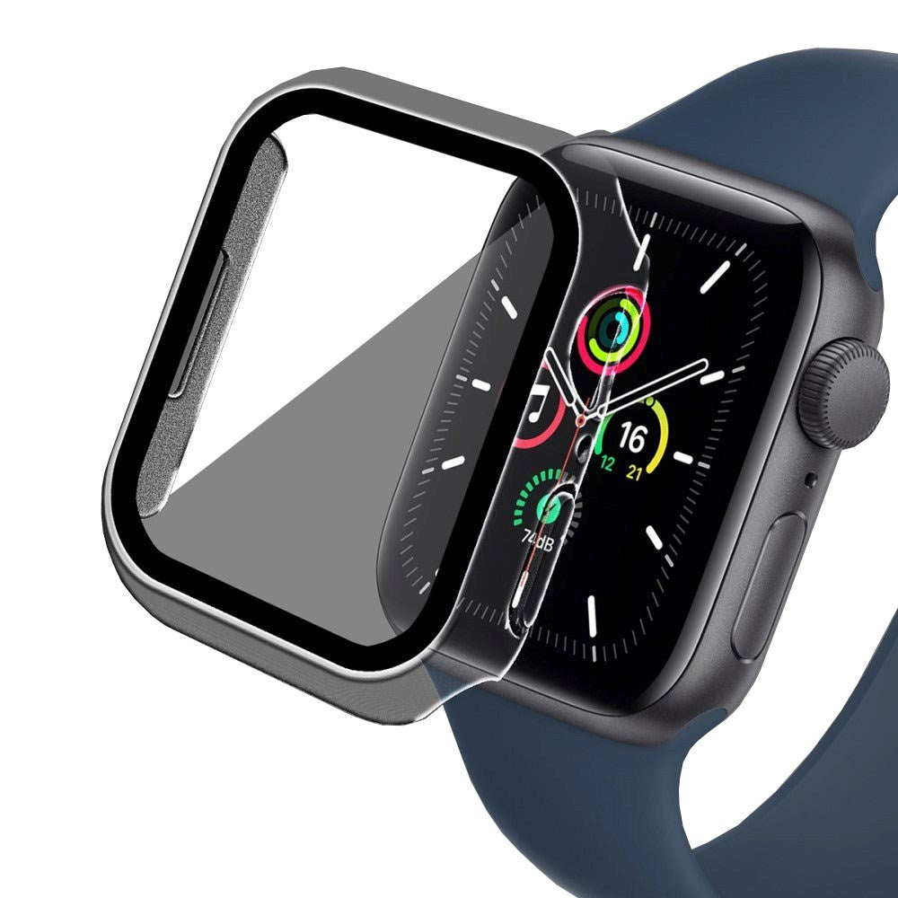 Apple Watch 9/8/7 (45mm) ENKAY Cover & Hærdet Glas - Gennemsigtig