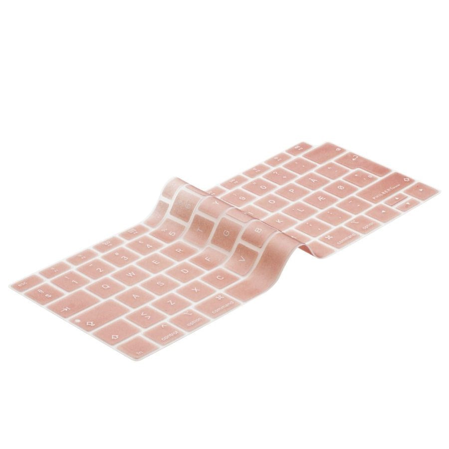 Philbert MacBook Air (A1932) tastaturdeksel m. Dansk tastatur - Rosa