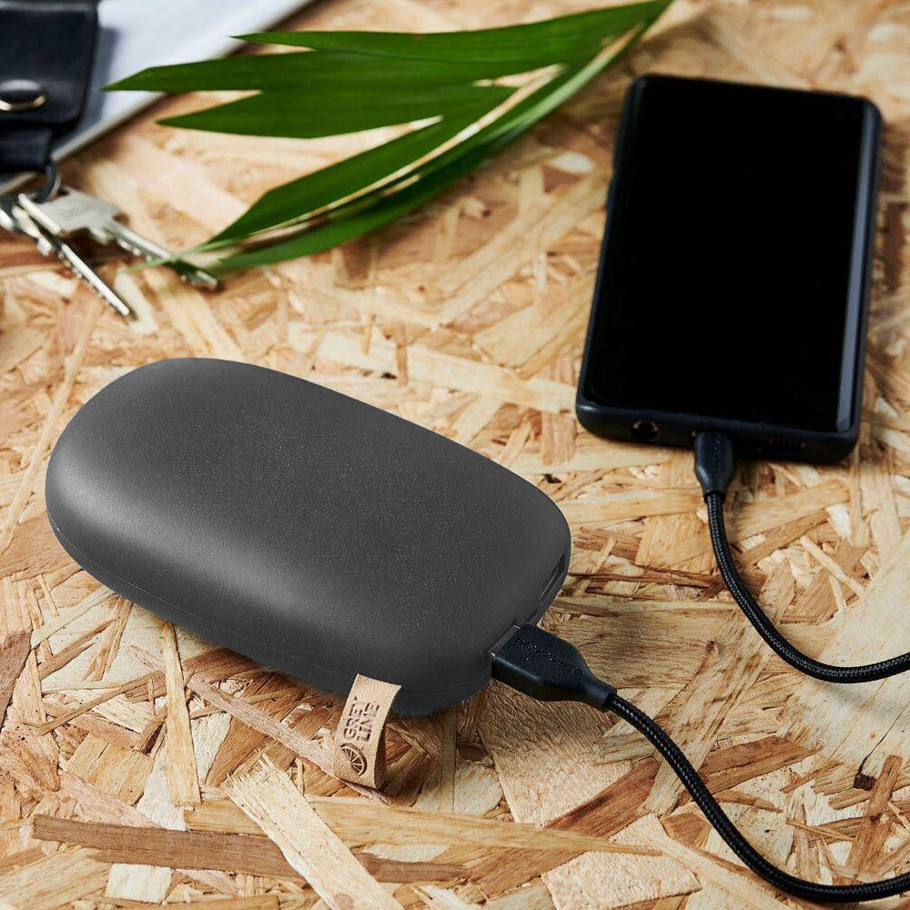 GreyLime 18W Power Stone II 10 400 mAh - PowerBank USB-A & USB-C - Svart