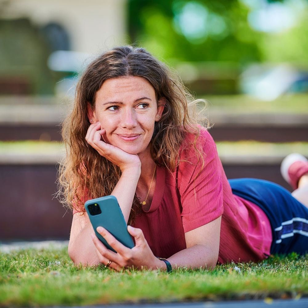 iPhone 11 GreyLime 100% biologisk nedbrytbart deksel - mørkegrønn