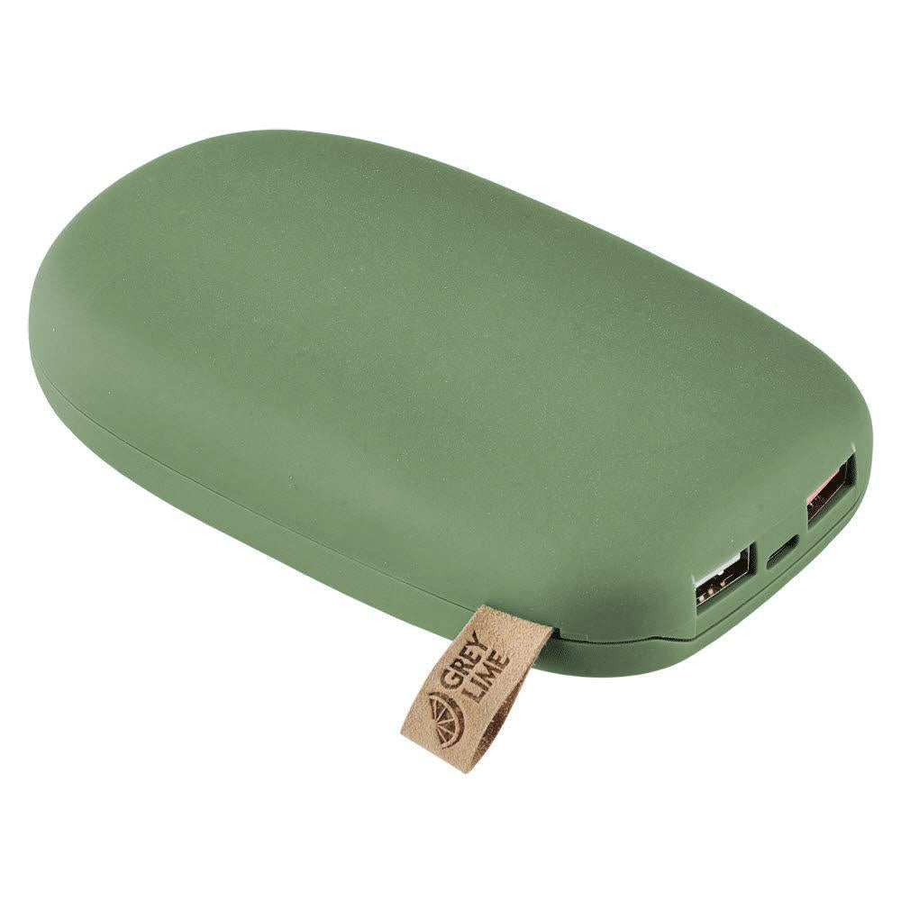 GreyLime 18W Power Stone II 10 400 mAh - PowerBank USB-A & USB-C - Grønn