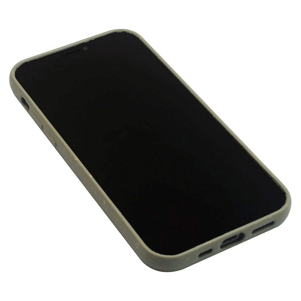 iPhone 12 Mini GreyLime 100% Biodegradable Cover - Grøn