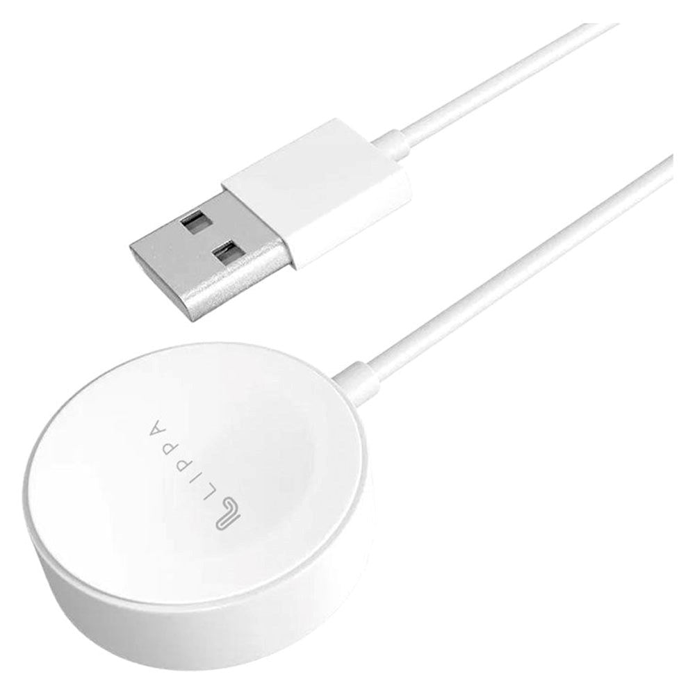 Lippa Apple Watch 5W magnetisk lader - 1m. - Hvit
