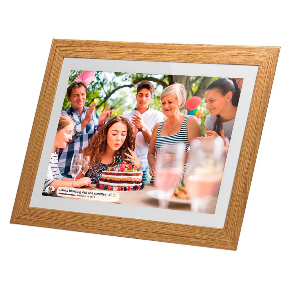 Lippa 10" Smart WiFi Frameo fotoramme (28,8 x 21 cm) - trefarge