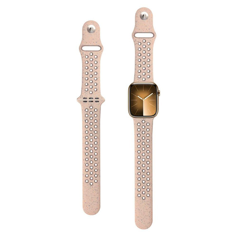 Apple Watch (38/40/SE/41/42 mm) Silikonrem Lippa FLOUR - Beige
