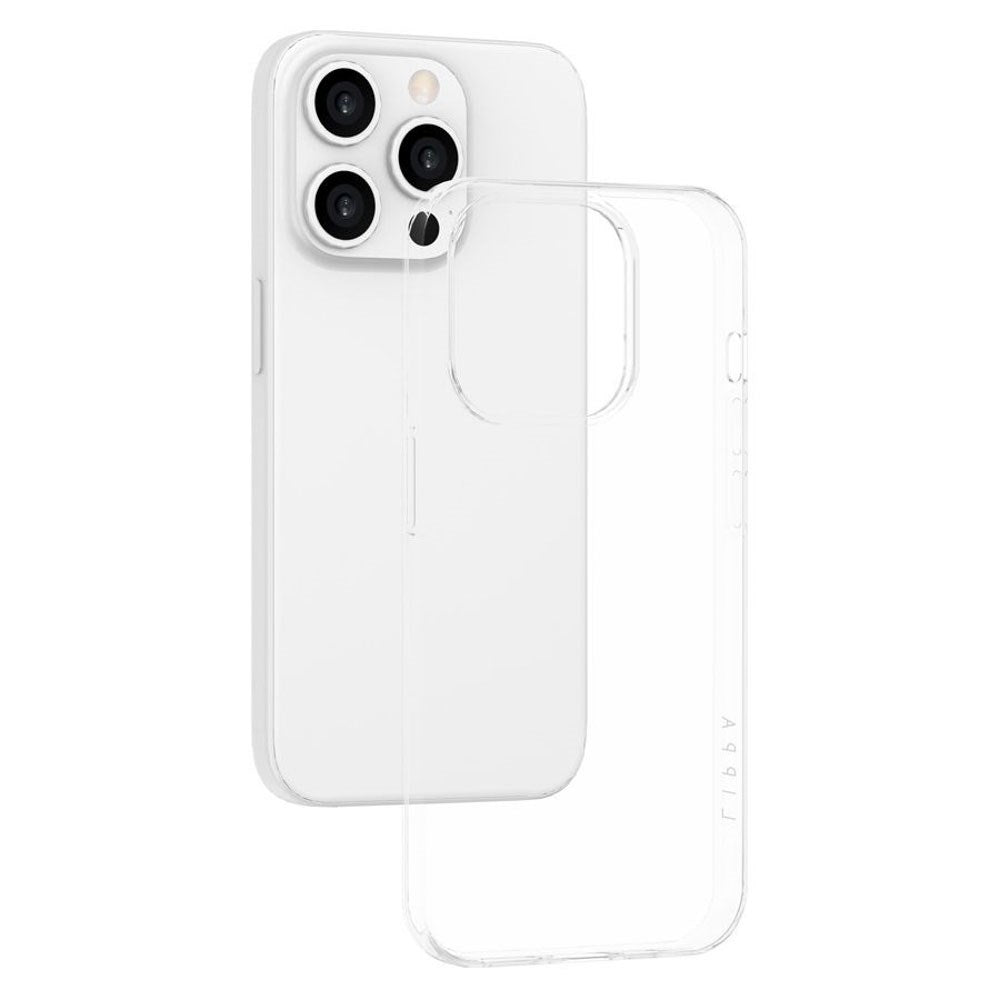 iPhone 15 Pro Lippa Slankt Fleksibelt Plastik Mobil Cover - Gennemsigtig