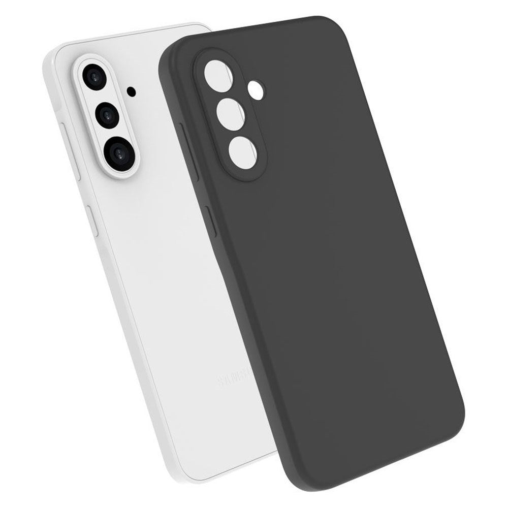 Samsung Galaxy A36 Lippa Silikone Bagside Cover - Sort