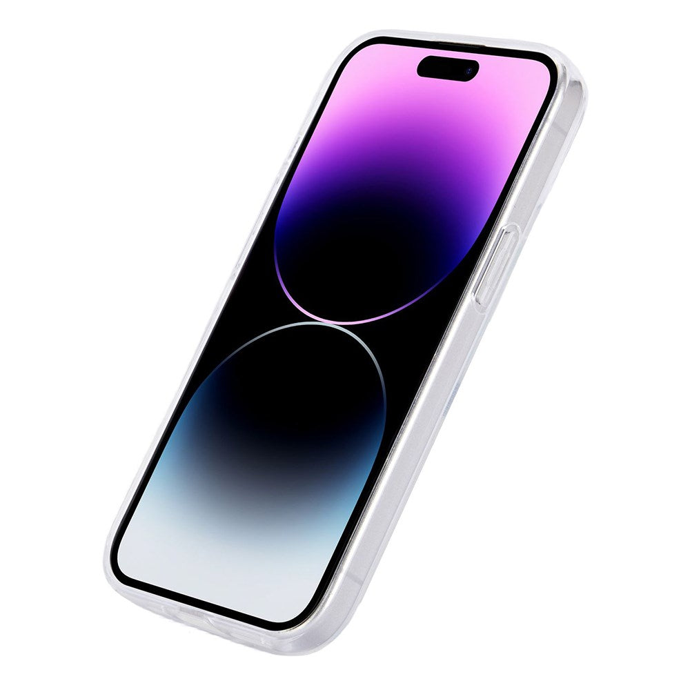 eSTUFF iPhone 15 Pro Max INFINITE VIENNA Fleksibelt plastdeksel - 100 % resirkulert plast - Gjennomsiktig