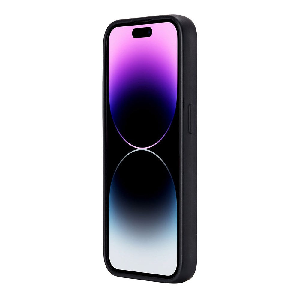 eSTUFF iPhone 15 INFINITE VIENNA fleksibelt plastdeksel - 100 % resirkulert plast - svart