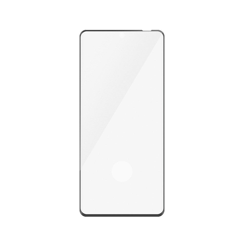 Motorola Edge 50 Fusion PanzerGlass Ultra Wide Fit beskyttelsesglass - platinastyrke - svart kant