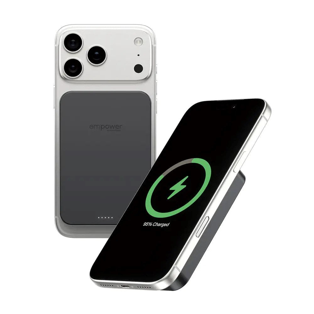 empower by PanzerGlass 10.000 mAh empower Bank - Qi2 / MagSafe Kompatibel - Space Black