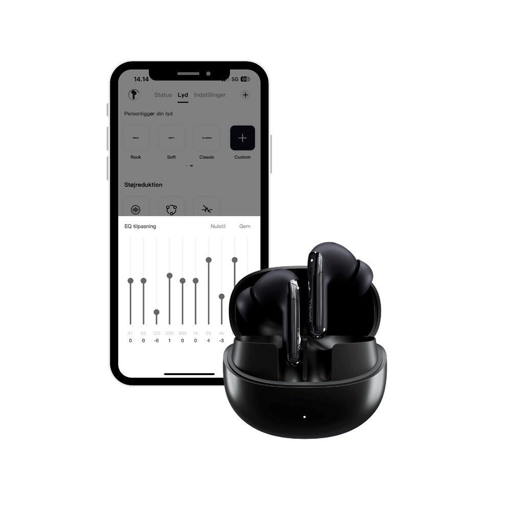 Hodetelefoner - Wavell 4 Pro - Svart