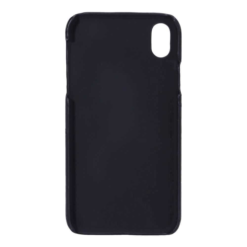 iPhone XR Onsala Kunstlæder Cover m. Lomme til Kort - Sort