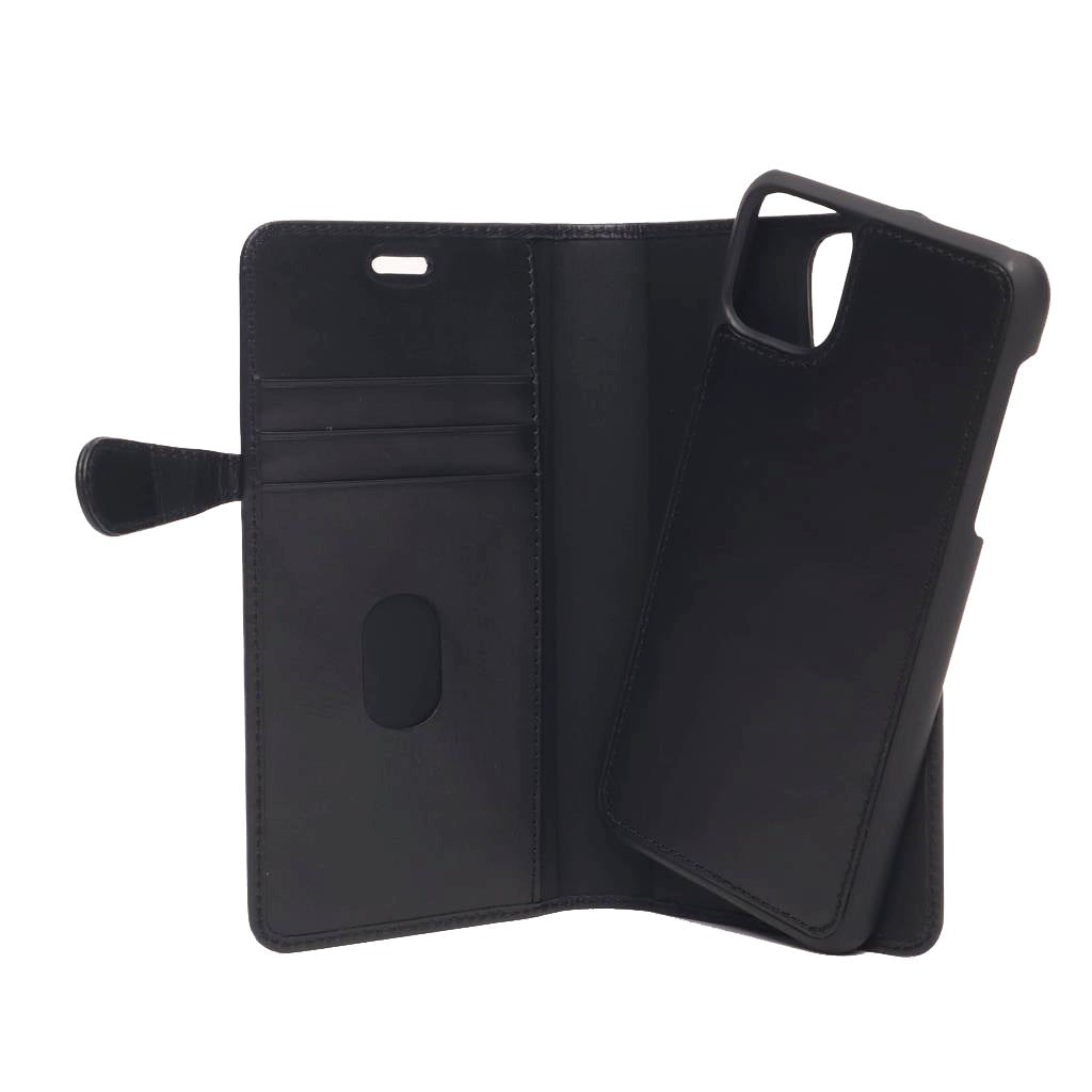 iPhone 11 Buffalo Wallet Læder Cover m. Pung Sort