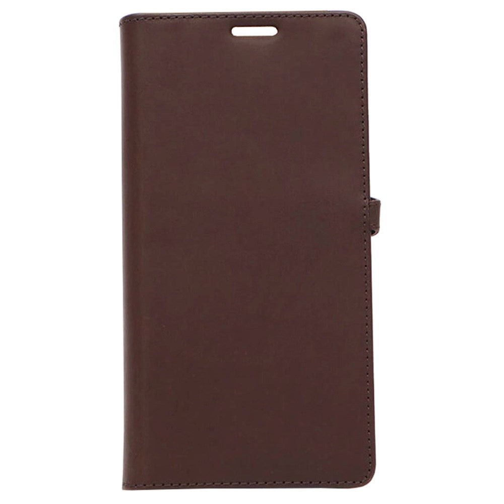 Buffalo - Samsung Galaxy S20 Ultra - 2-i-1 Ægte Læder Flip Cover - Brun