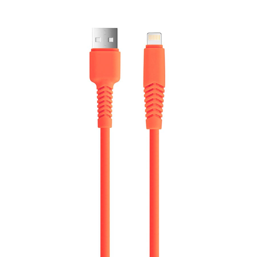 USB-A til Lightning-kabel 10 W fra Setty - 1,5 m. - Oransje