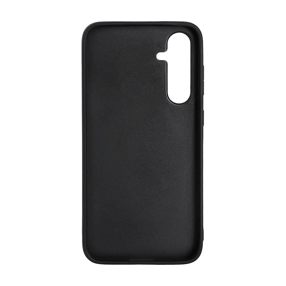 Samsung Galaxy S23 FE Buffalo Ægte Læder Bagside Cover - Sort
