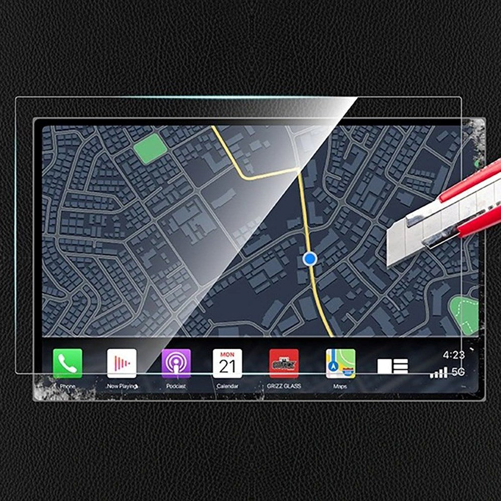 GrizzGlass Audi Q4 e-tron skjermbeskyttelsesfilm for skjerm - Gjennomsiktig