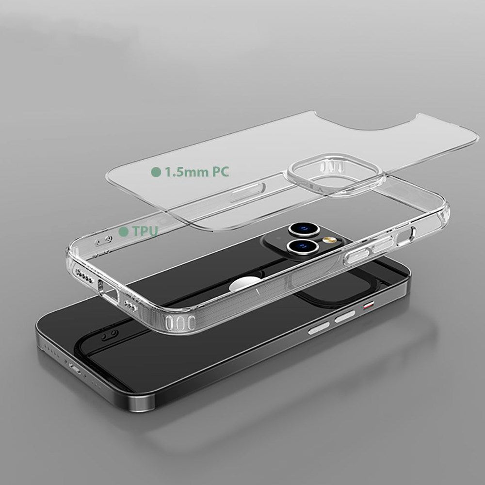 Ingenting Telefon (2a) Tech-Protect Flexair Hybrid Bakdeksel - Gjennomsiktig