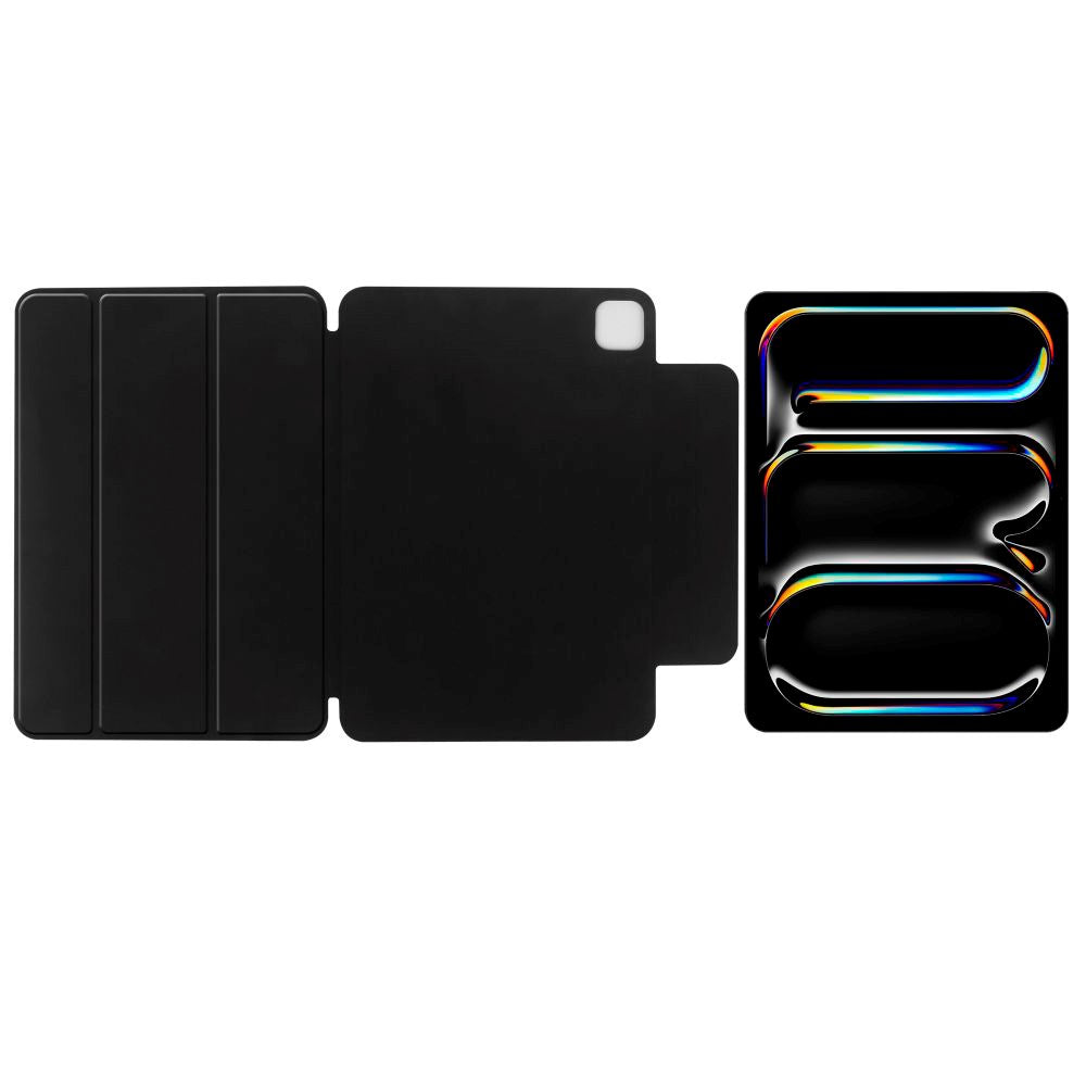 iPad Pro 11" (2024) Tech-Protect Smartcase Magnetic Cover Tri-fold - Svart