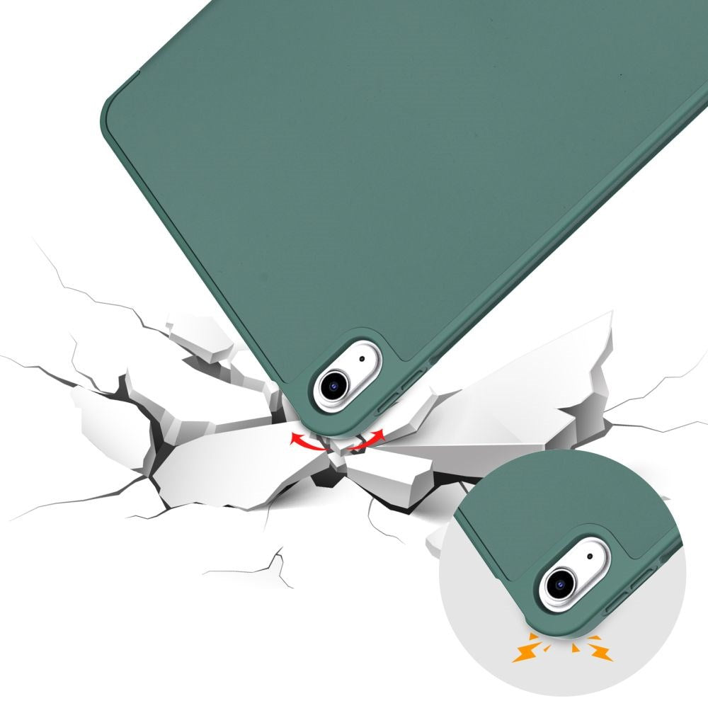 Tech-Protect iPad 11" (2025) / iPad 10.9" (2024/2022) SC Cover m. Apple Pencil Holder - Mørkegrøn