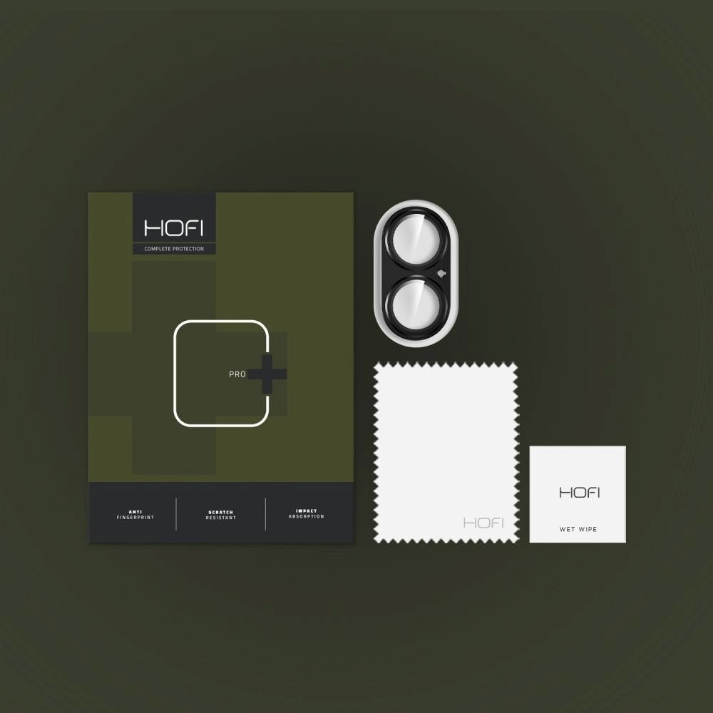 iPhone 16 / 16 Plus Hofi Cam Pro+ Kameralinsebeskytter - Svart