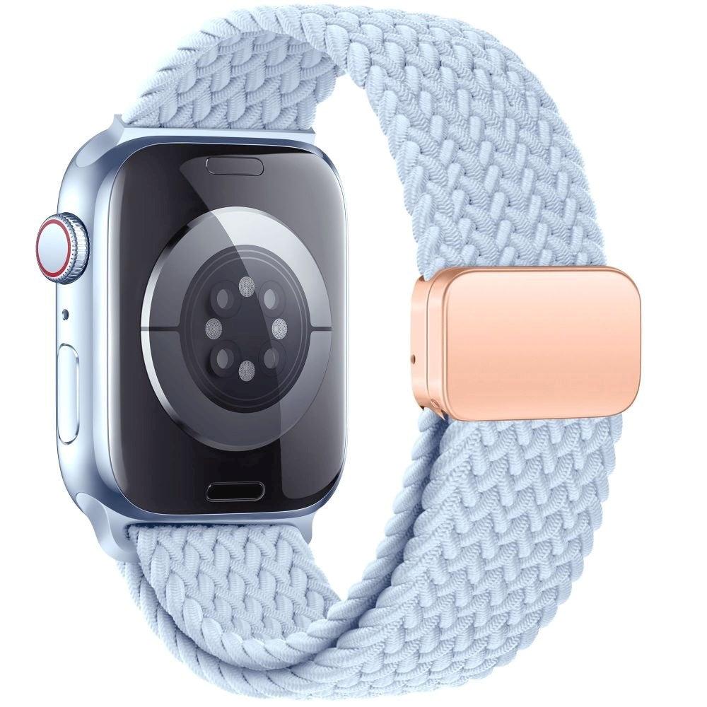 Apple Watch (38/40/SE/41/42 mm) Tech-Protect NylonMag-rem - lyseblå