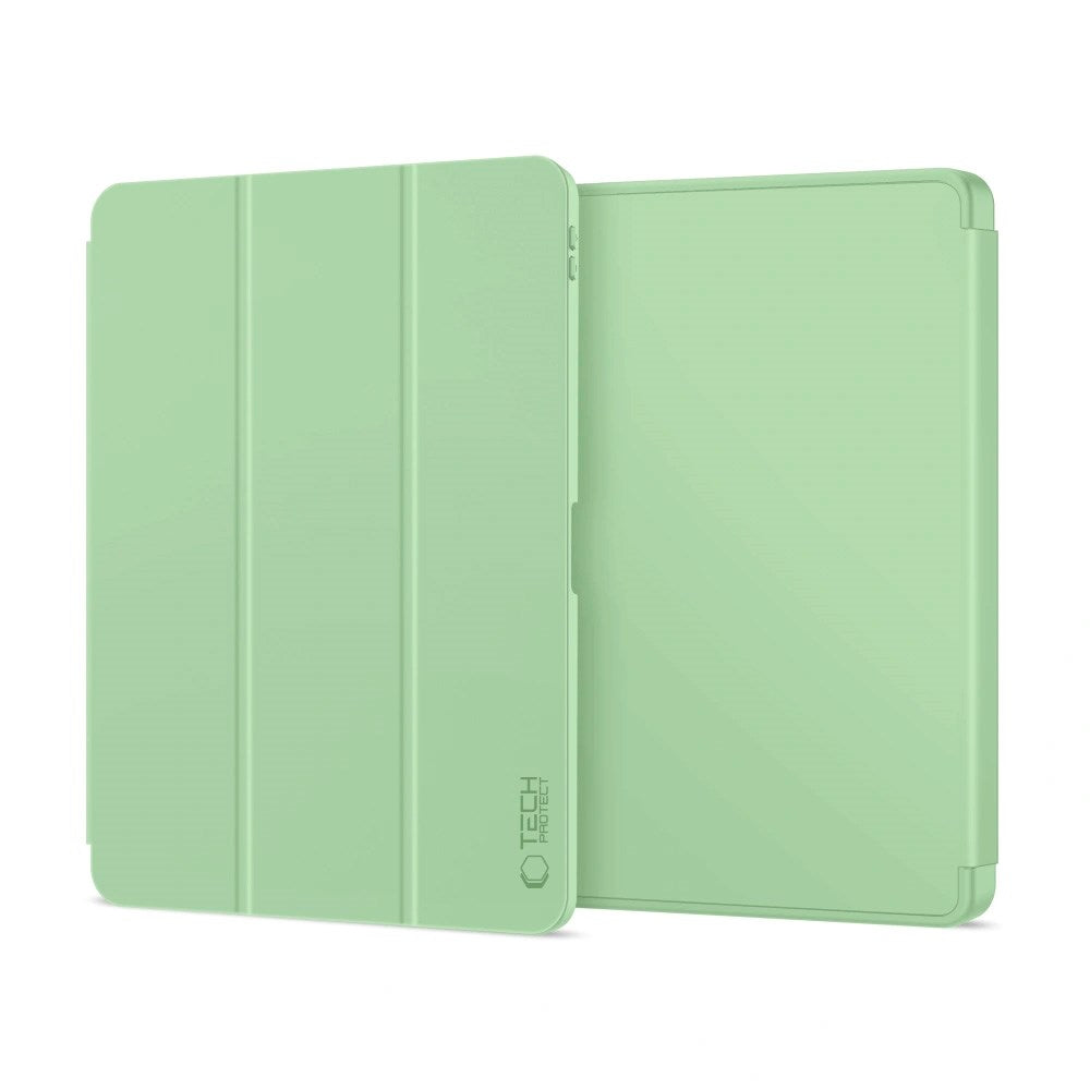 Tech-Protect - Xiaomi Redmi Pad 2 SmartCase Flip Cover m. Pen Holder - Grøn
