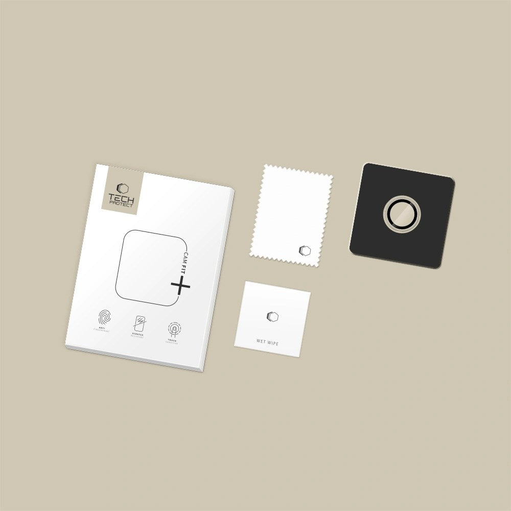 Tech-Protect - iPhone Air - Camring Fit+ Kameralinsebeskyttelse - Gennemsigtig