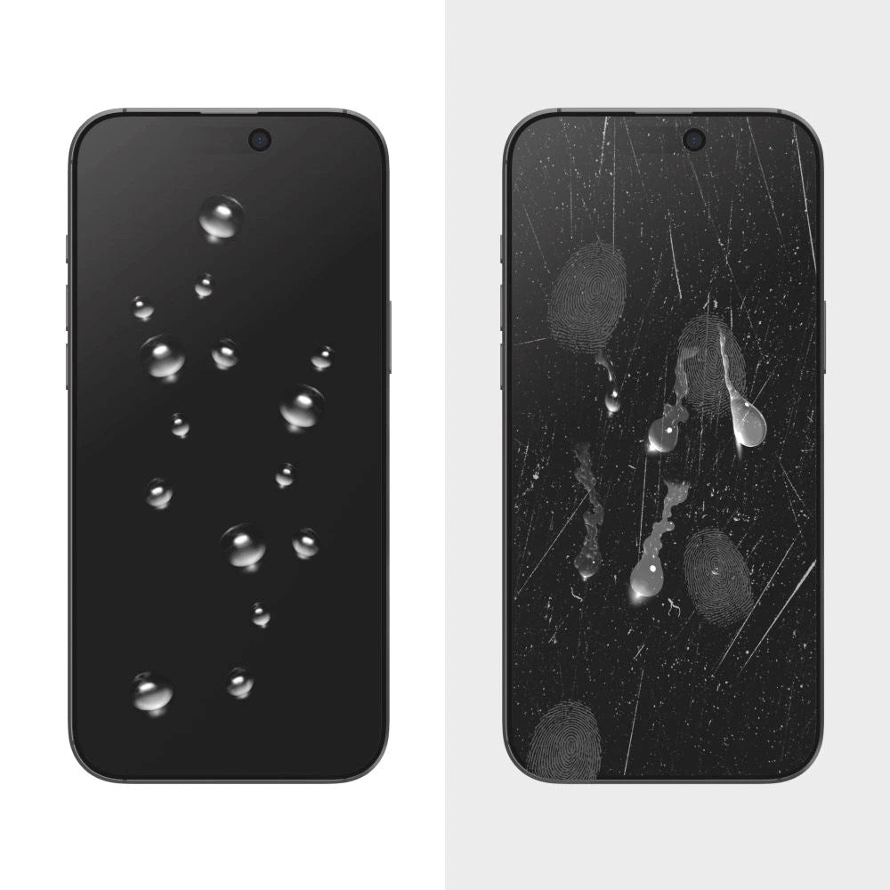 Tech-Protect - iPhone 17 Pro Max / 16 Pro Max - Glass Spy+ Skærmbeskyttelsesglas - Privacy Funktion - 2 stk - Gennemsigtig