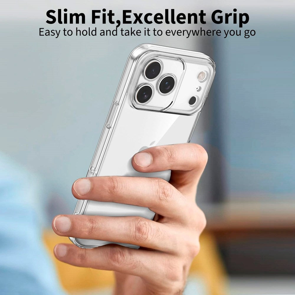 Tech-Protect - iPhone 17 Pro Max - Flexair Fleksibel Plast Cover - Gennemsigtig