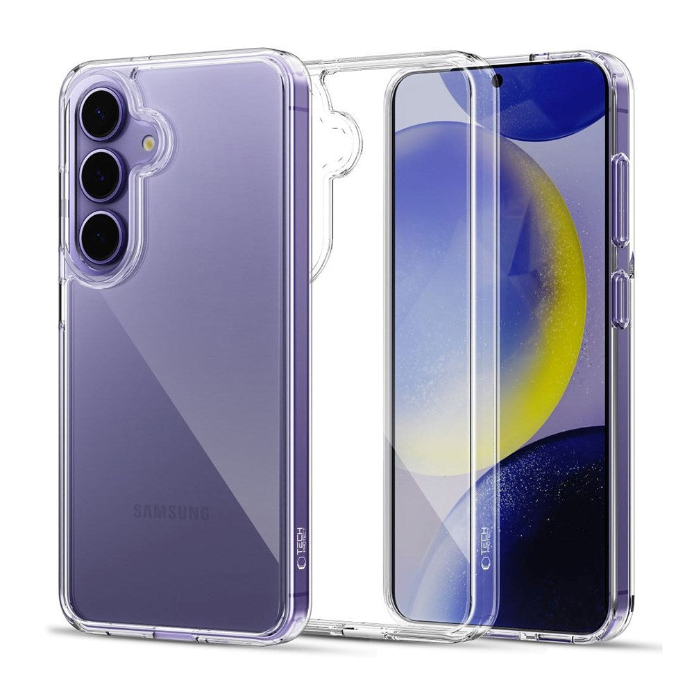 Samsung Galaxy S25+ (Plus) Tech-Protect Flexair Hybrid Bakdeksel - Gjennomsiktig