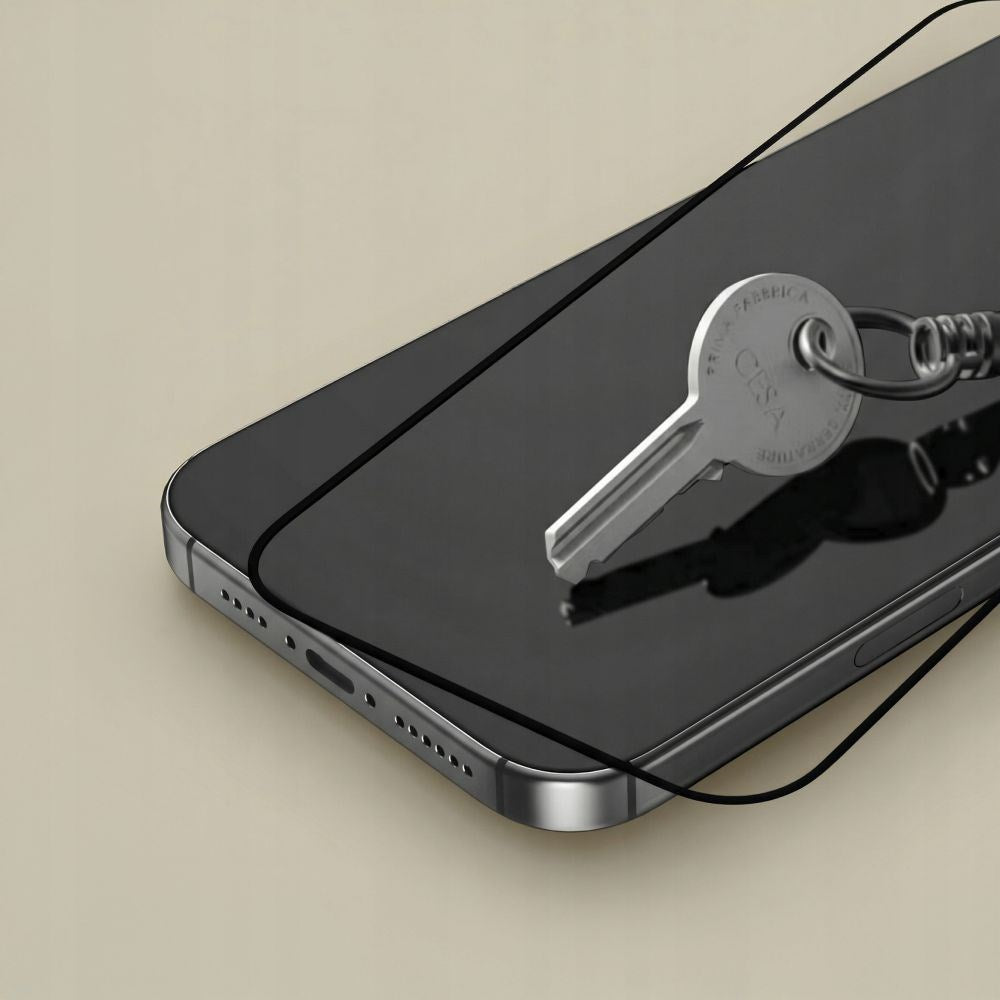 Xiaomi 17T Pro Tech-Protect Glass Fit+ Skærmglas - 2 stk - Gennemsigtig / Sort Kant
