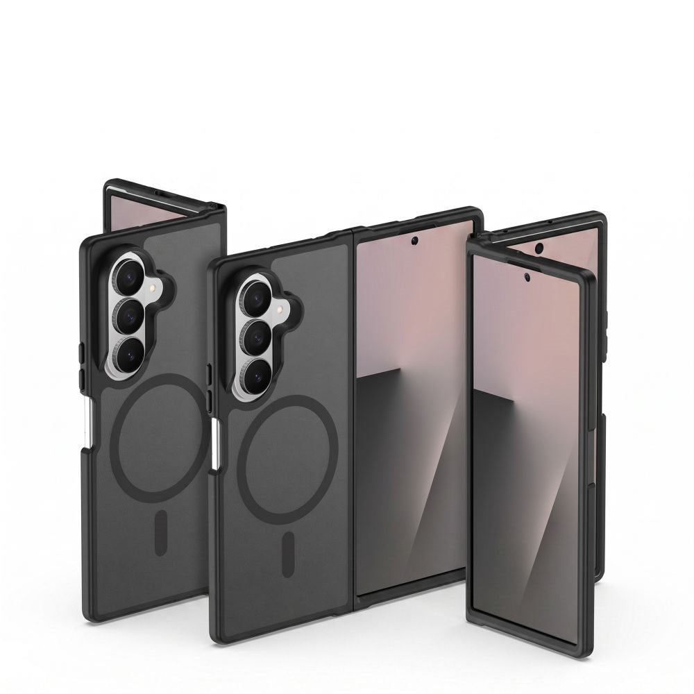 Samsung Galaxy Z Fold8 Ultra / Z Fold7 Tech-Protect MagMat Bagside Cover - MagSafe Kompatibel - Mat Sort