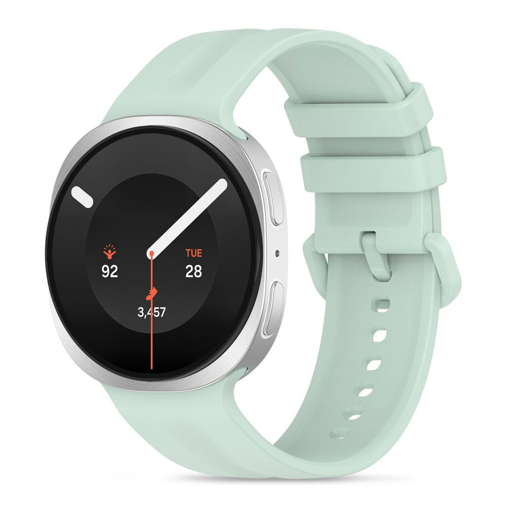 Samsung Galaxy Watch 8 / 9 / Classic (40 / 44 / 46mm) Tech-Protect Silikone Evo Rem - Lysegrøn