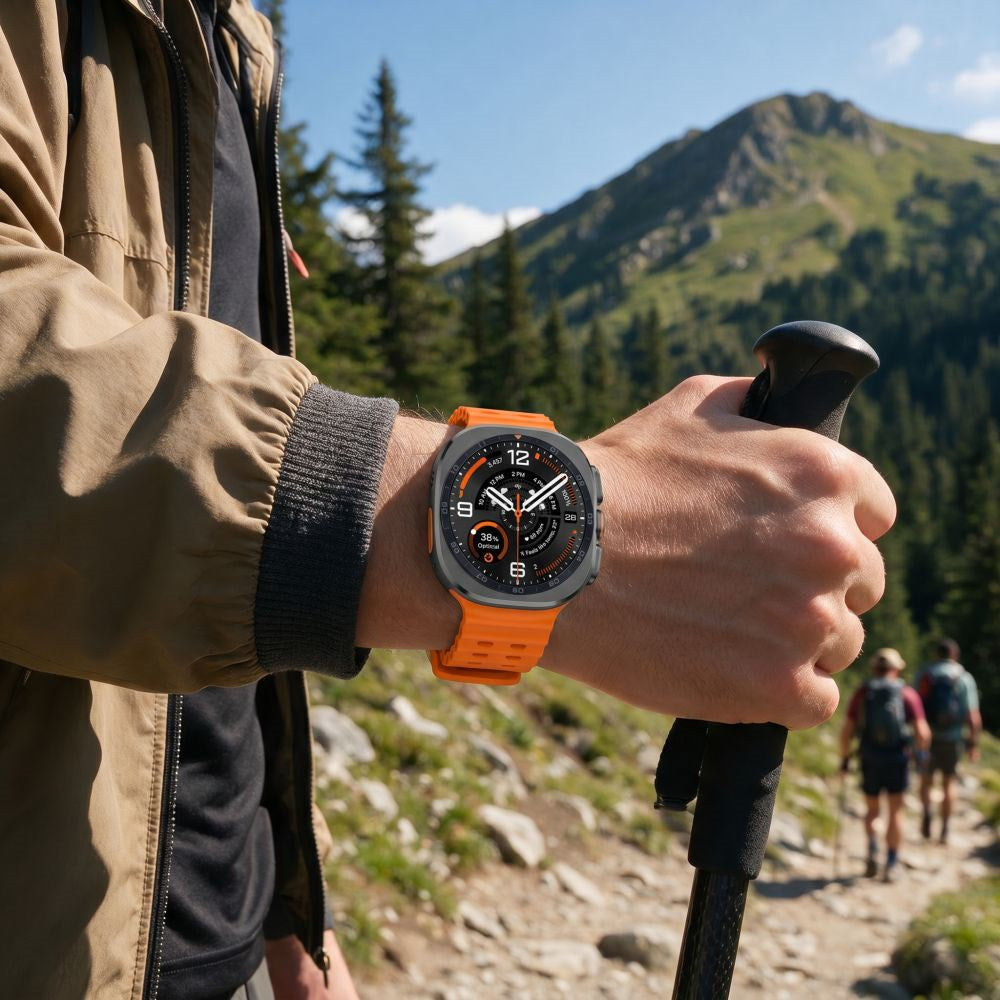 Samsung Galaxy Watch Ultra 2 / Ultra (47mm) Tech-Protect IconBand Pro Plast Rem - Orange
