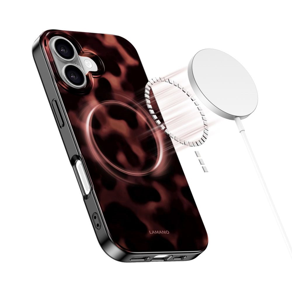 Tech-Protect iPhone 16 Lamano Bagside Cover - MagSafe Kompatibel - Panther