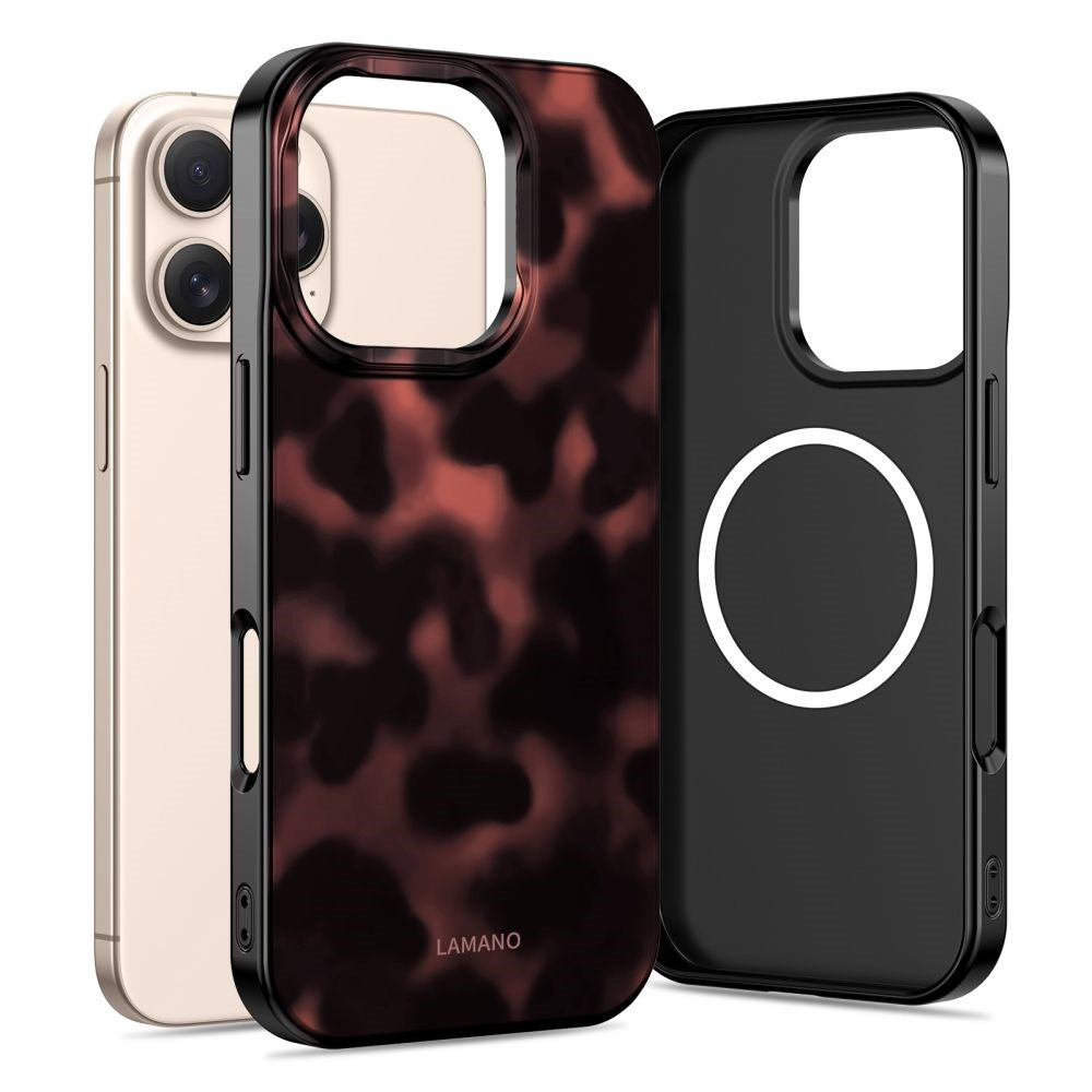 Tech-Protect iPhone 16 Pro Lamano Bagside Cover - MagSafe Kompatibel - Panther