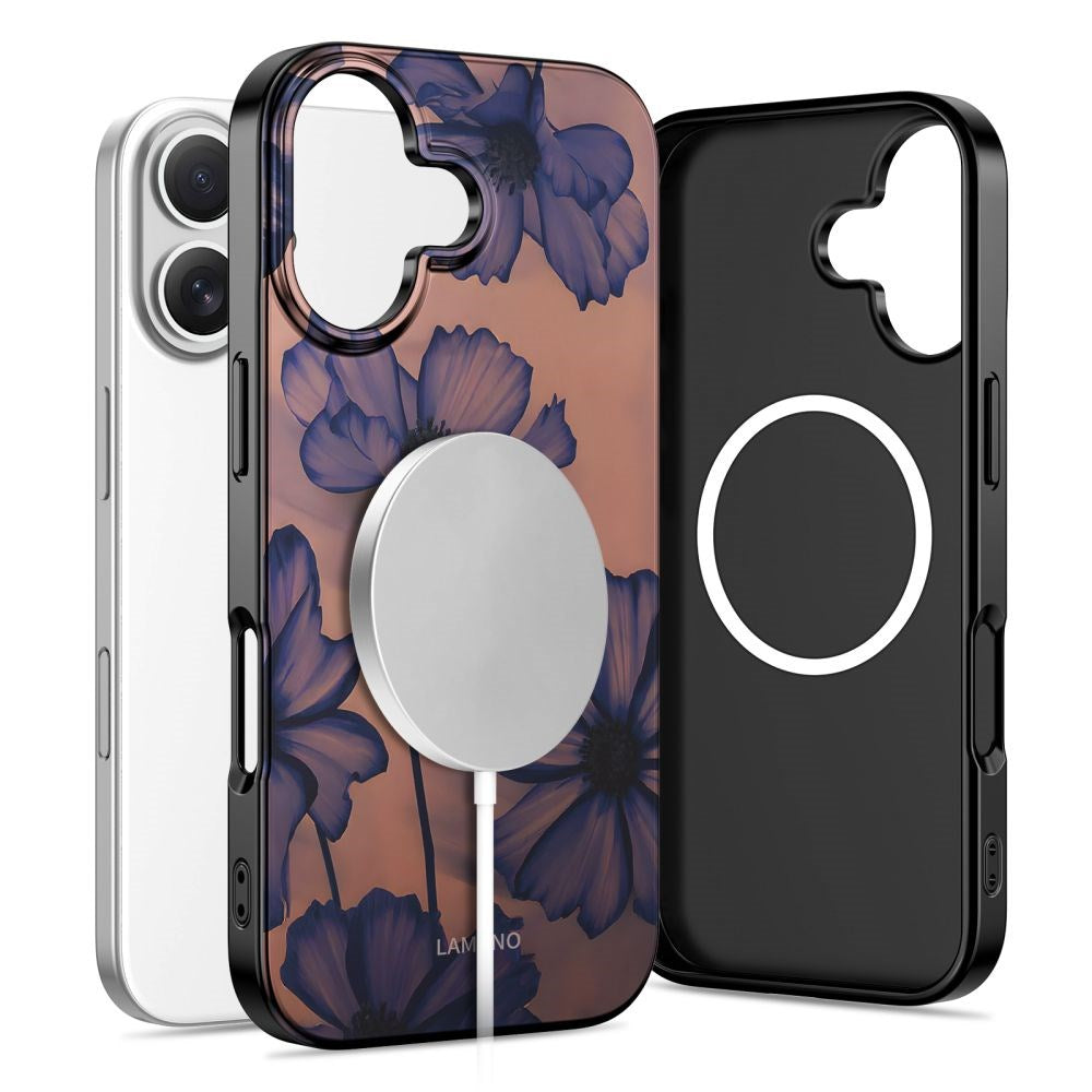 Tech-Protect iPhone 17 Lamano Bagside Cover - MagSafe Kompatibel - Velvet Night